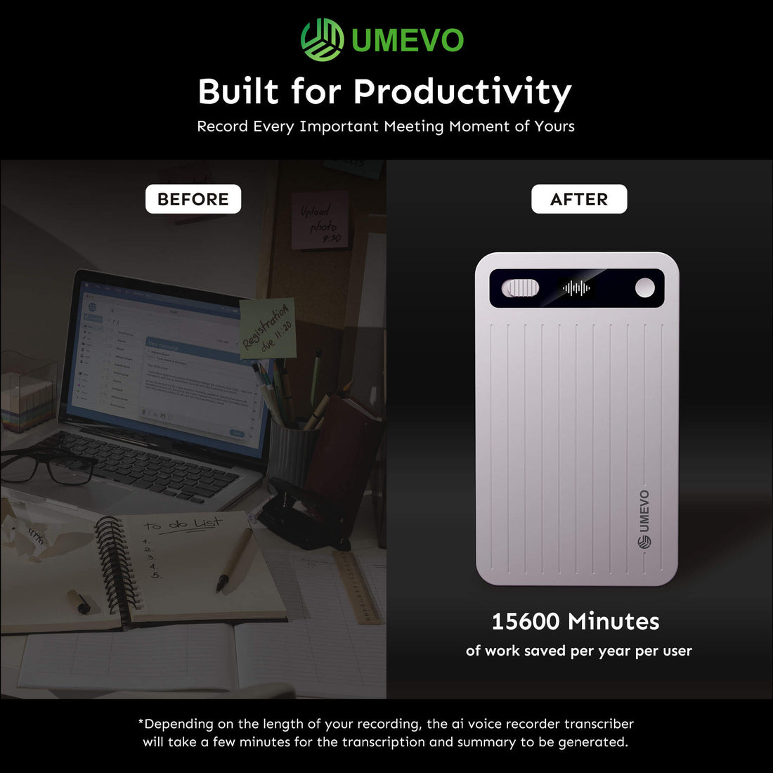 UMEVO Note Plus Review: AI Voice Recorder with ChatGPT Transcription