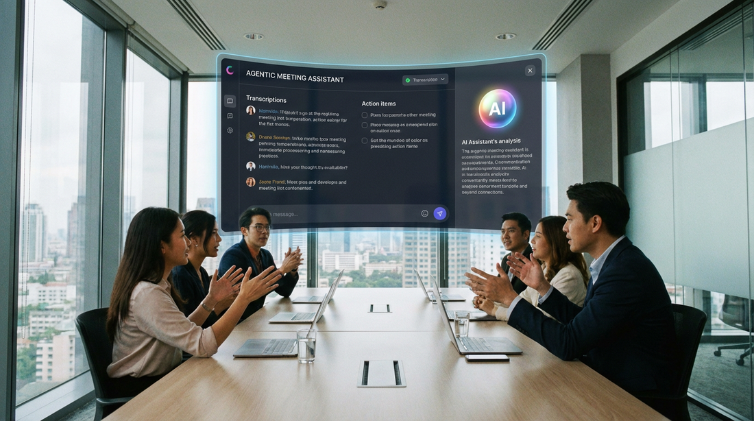 From Passive Transcription to Autonomous Agency – The Rise of Agentic Meeting Assistants (2025–2026)