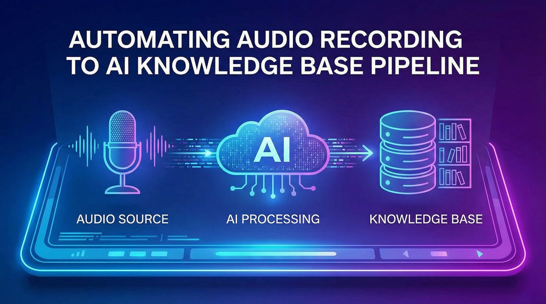Ultimate Guide: Automating Audio Recording to AI Knowledge Base Pipeline
