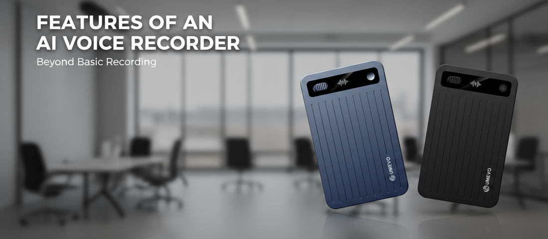 7 Key Features of an AI Voice Recorder: A 2025 Guide