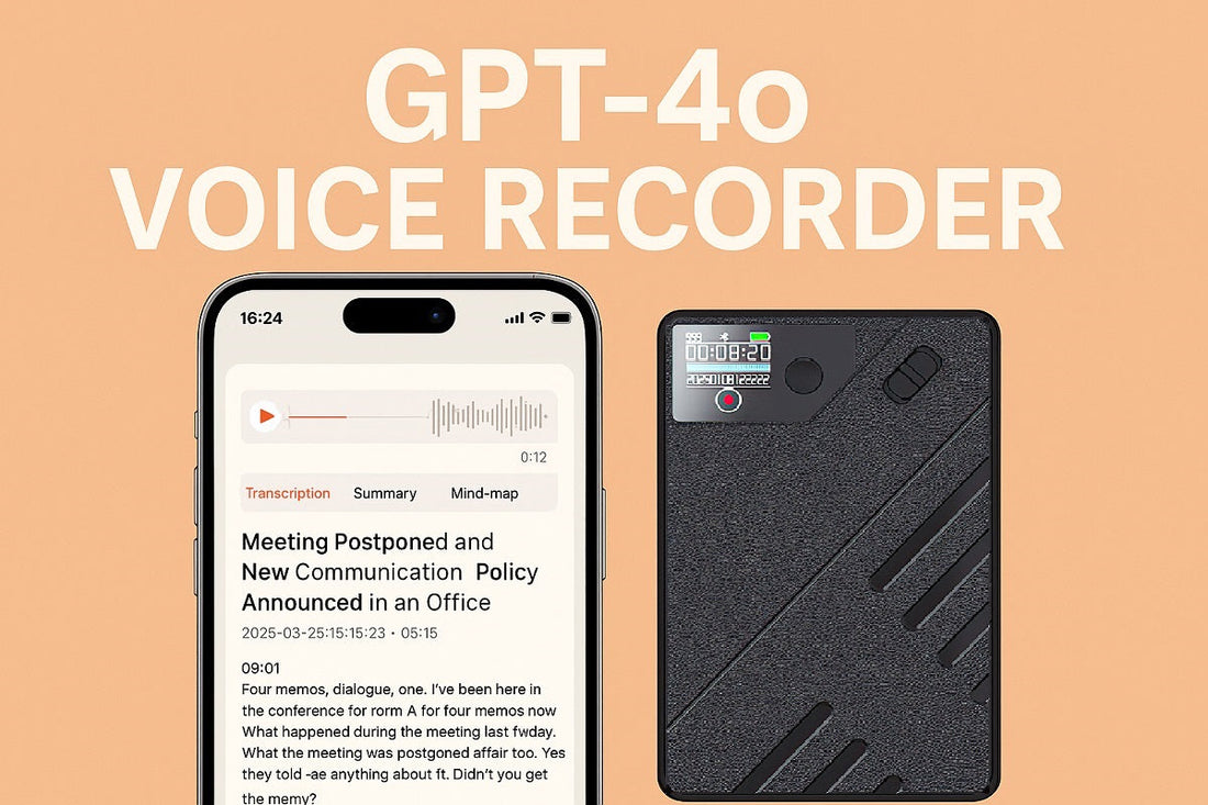 Discover the Features and Benefits of GPT-4o Voice Recorders