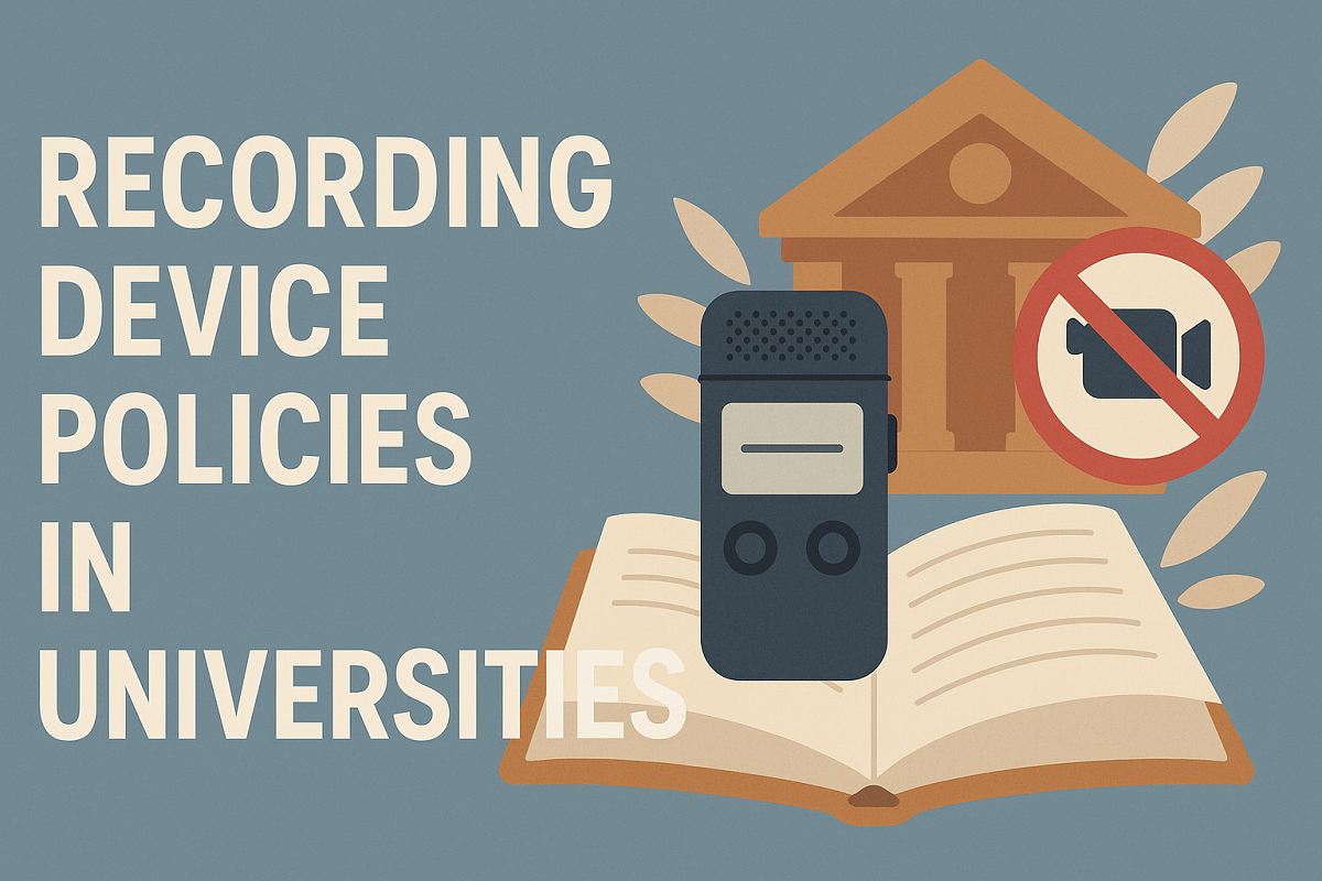 Understanding Recording Device Policies in US Universities