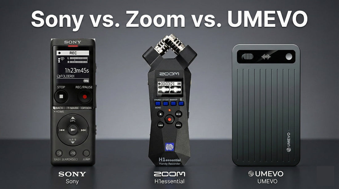 Sony vs. Zoom vs. UMEVO