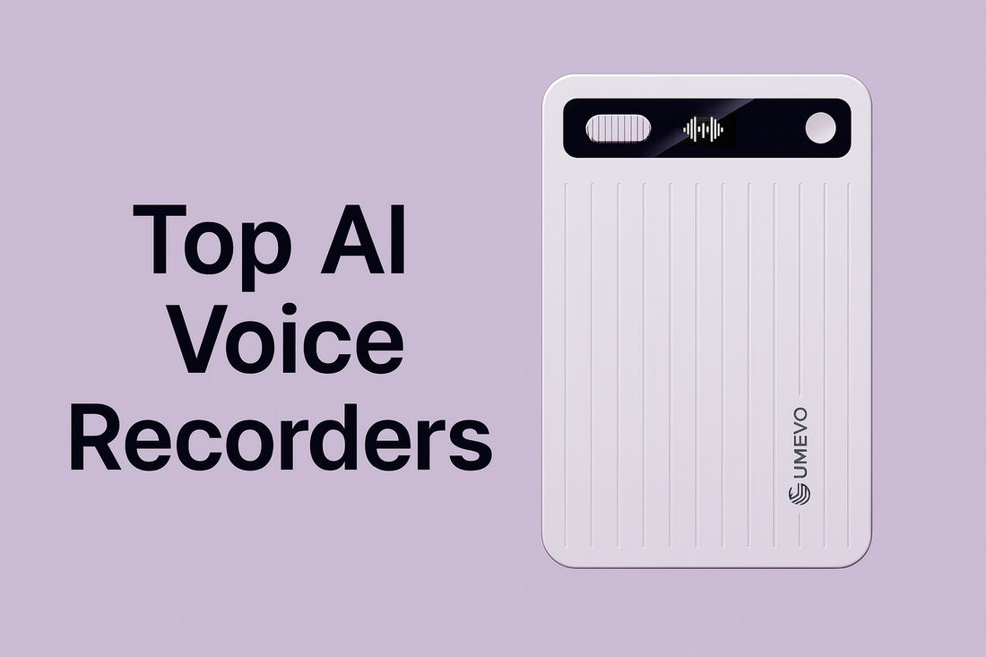 Top AI Voice Recorders and Generators for Professionals in 2025