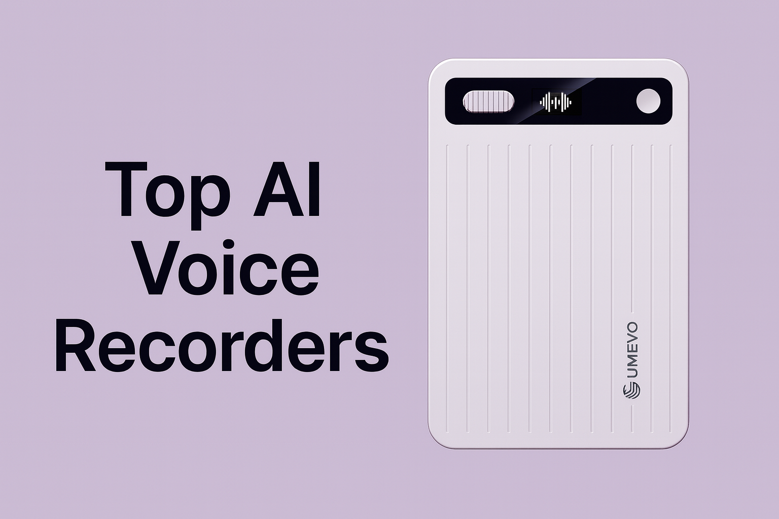 Top AI Voice Recorders and Generators for Professionals in 2025