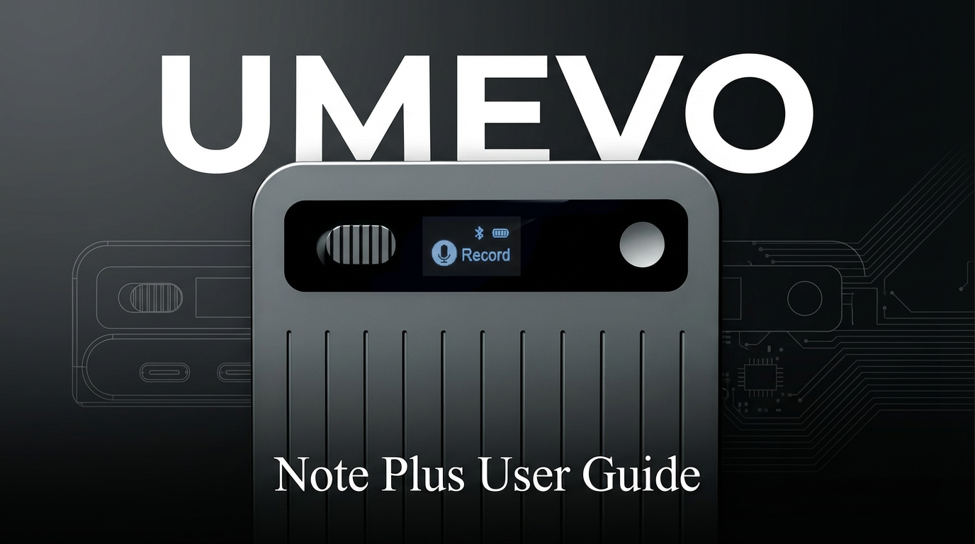 UMEVO Note Plus User Manual - FAQs