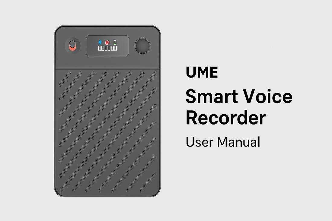 UMEVO-SL Smart Voice Recorder User Manual