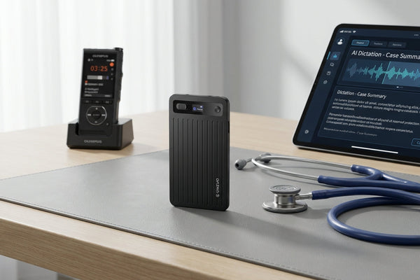 医療用ディクテーション vs. AIボイスレコーダー：医師が知っておくべきこと